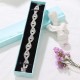 3PCS Bridal Wedding Bracelets Set Made With Clear Crystals Sets For Women Or Bridesmaids 3PCS Bridal Wedding Bracelets Set Made With Clear Crystals Sets For Women Or Bridesmaids